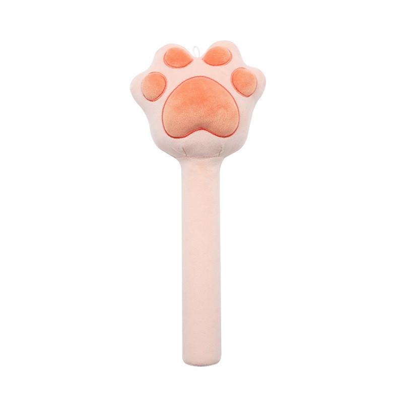 Cat Paw Massage Hammer Plush Toy For Relaxation And Stress Relief