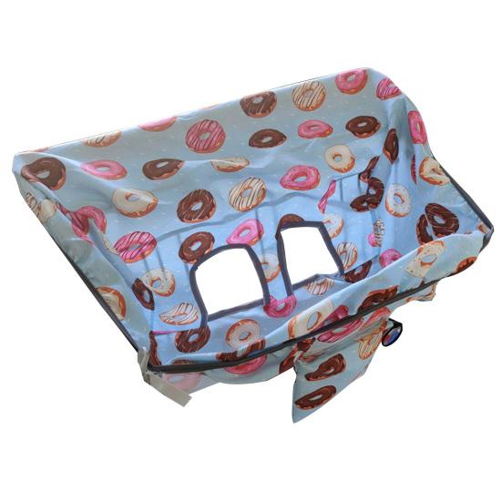 Bebek Alışveriş Arabası Kılıfı Karikatür Baskı Ağır Hizmet Tipi Katlanabilir Su Geçirmez Makinede Yıkanabilir Çocuklar