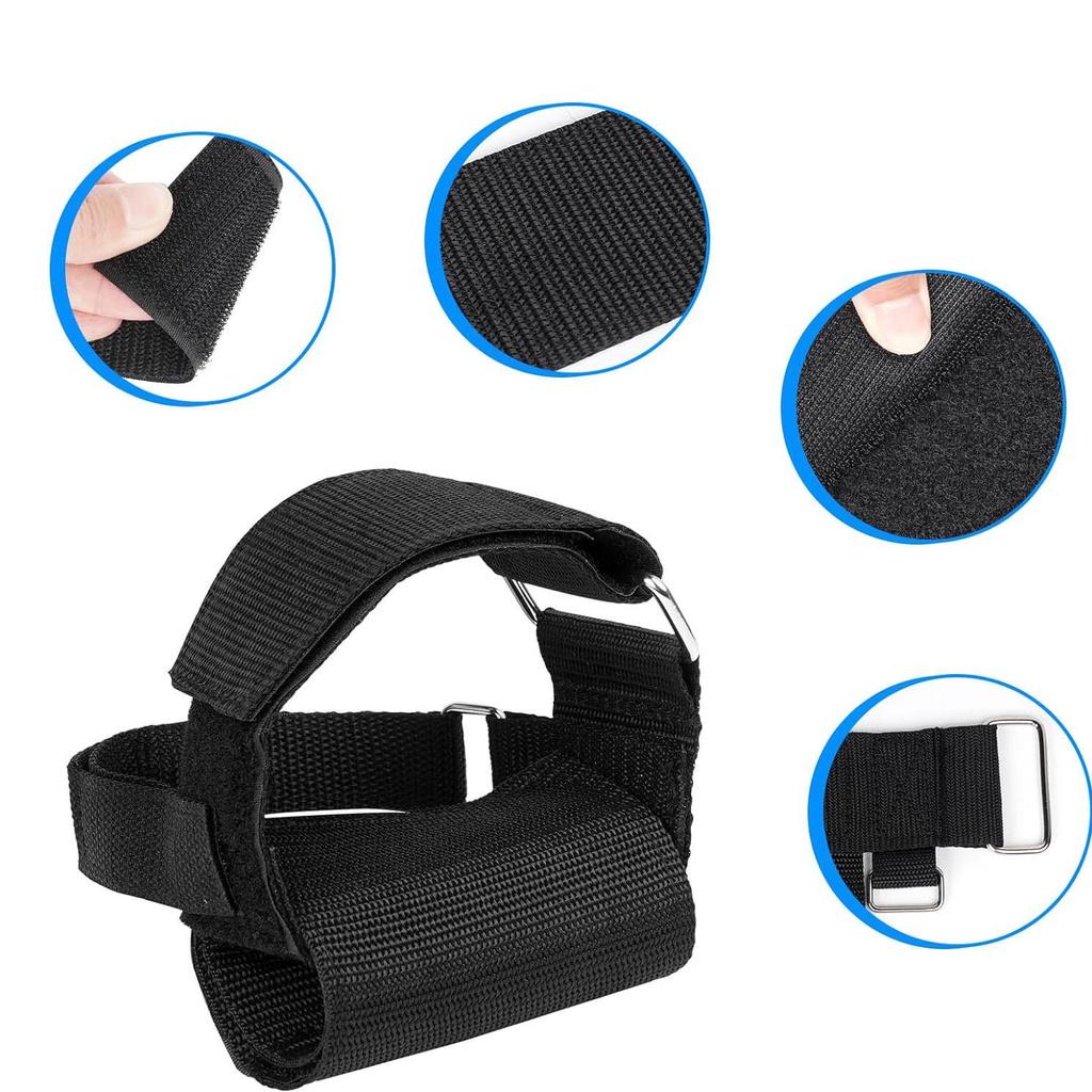 Adjustable Ankle Straps for Strength Training & Yoga - Leg Slimming Support