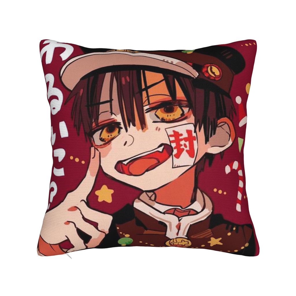 TBHK Manga Square Pillow Covers Polyester Home Hanakoo Nene Yashiro Cushion Cover Cool Home Decoration Throw Pillow Case 40*40