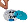 7 Days Round Medicine Pill Vitamin Box Case Storage Dispenser Holder Organizer