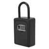 4 Digit Combination Lock Box Metal Shackle Password Container for Storing Keys Cards Hanging Or Wall Mounting