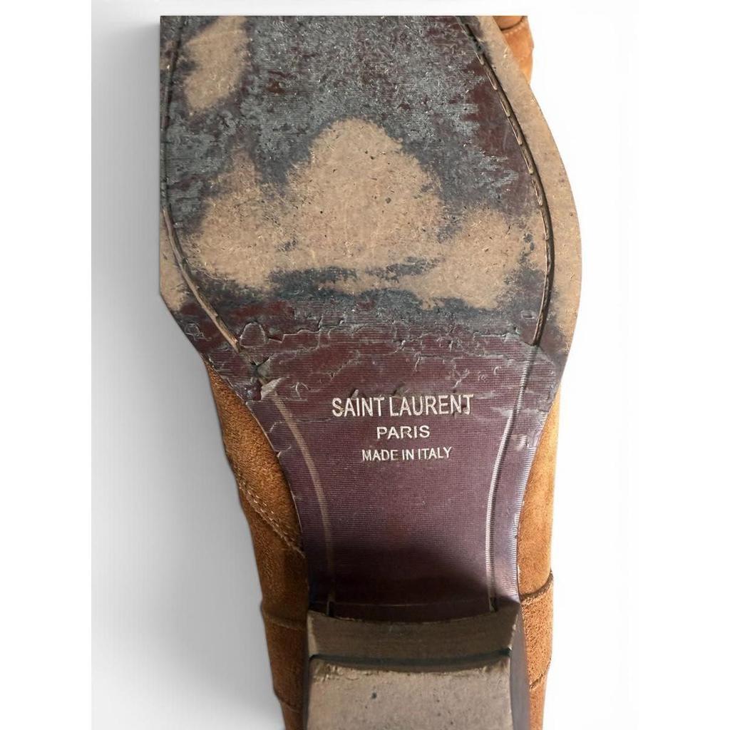 Used saint laurent 13aw harness boots hito