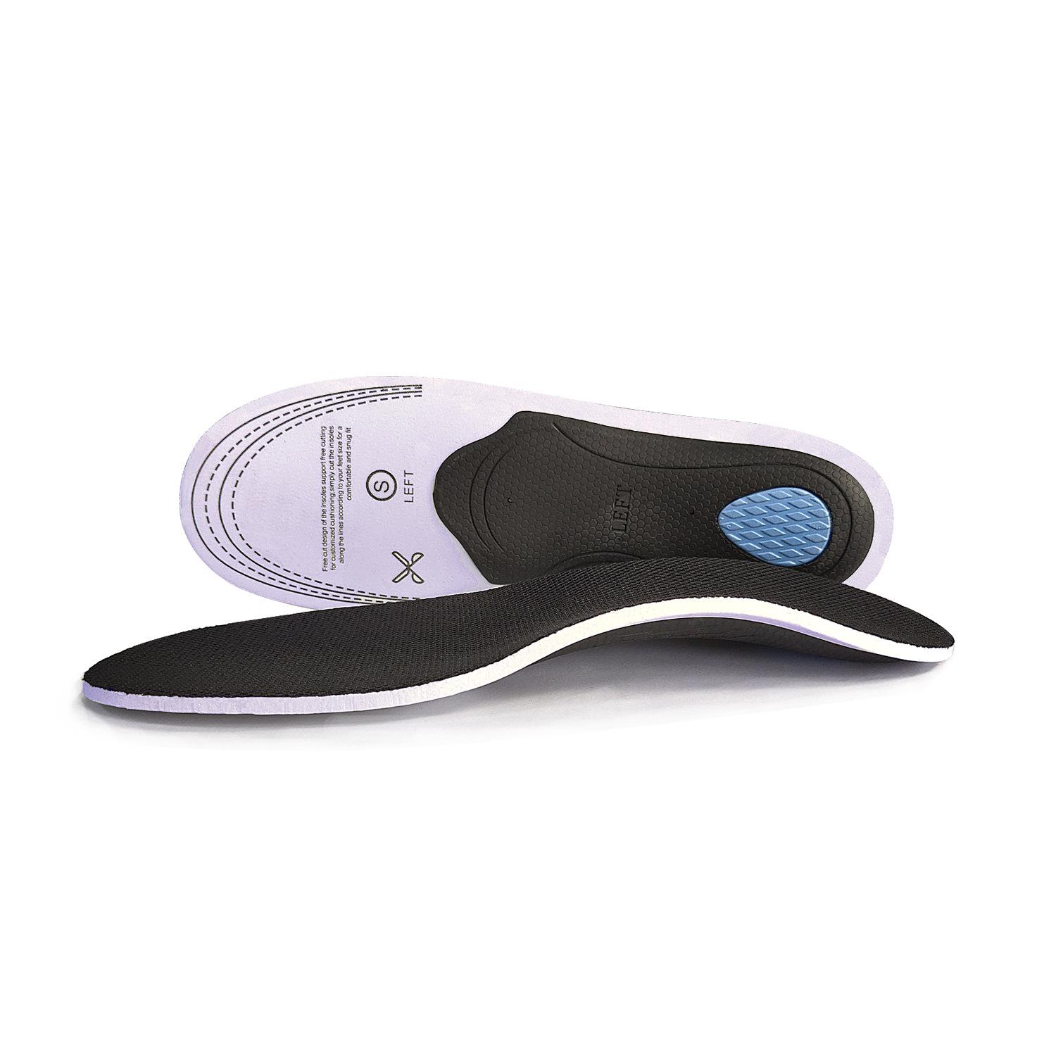 

Плоскостопие Здоровье Стелька Ортопедическая EVA Стелька Ортопедическая для Обуви Вставка Поддержка Арки Подушечка для Подошвенного Фасциита Уход За Ногами L чёрный/белый