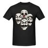 Funny Four Masks Unisexs Printed Tshirt Unisex T Shirttshirts