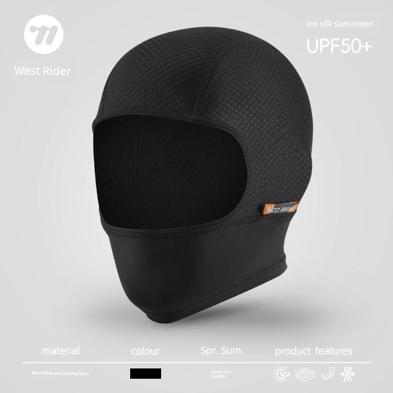 West Rider Bicycle Ice Silk Small Hat Summer Sun Protection Headgear Unisex Helmet Liner Breathable Headscarf for Cycling