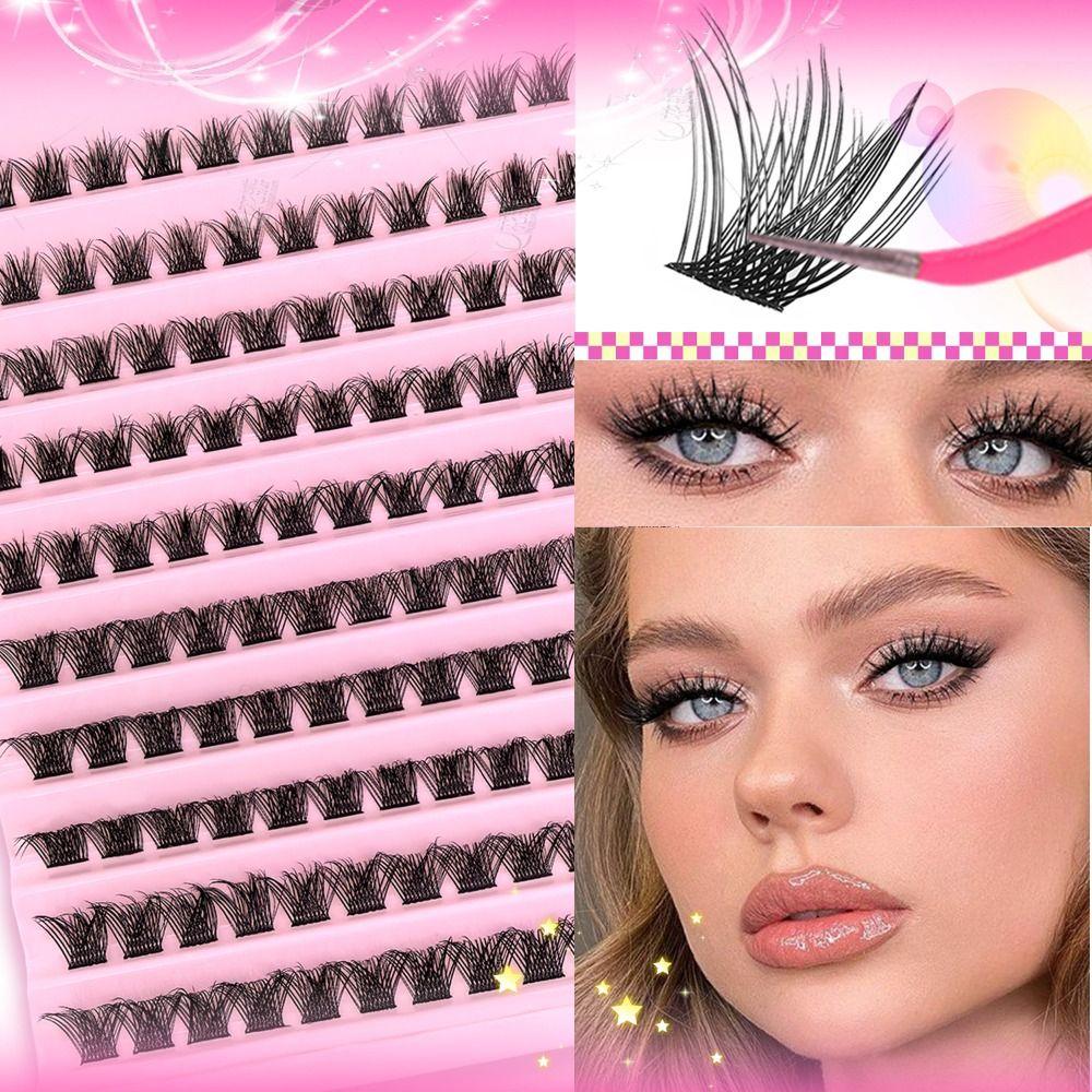 Natural Look False Eyelashes Wispy Style Fake Eyelash 3D Faux Mink Lash Makeup Enhancement