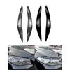 Car Accessories Front Headlight Eyelids Eyebrows For BMW 5 Series F10 F11 2011-2014  Headlamp Eye Lid Cover Trim Sticker