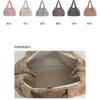 2025 New Style Plush Women's Shoulder Bag Fashionable All-matching Large-capacity Handbag Stock Is Sufficient
