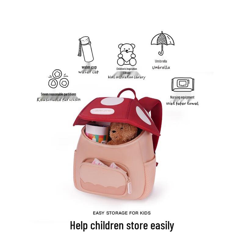 Zoy Zoii Rotating Airplane Kids Backpack
