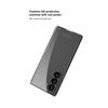 Transparent Electroplated Frame Ultra Thine Hard PC Phone Cover for Samsung Galaxy Z Fold 6 5 Case Z Fold 6 5 Shockproof Covers