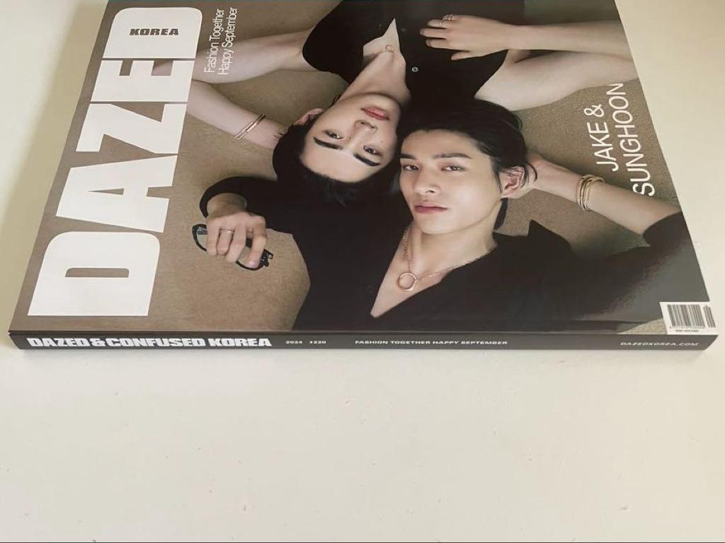 [USED] DAZED KOREA September Issue ENHYPEN Jake Sunghoon