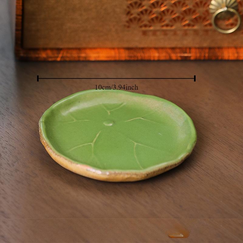 Ceramic Little Frog Decoration Ceramic Lotus Leaf Tea Ceremony Accessories Tea Table Fun Decoration Tea Room Decoration