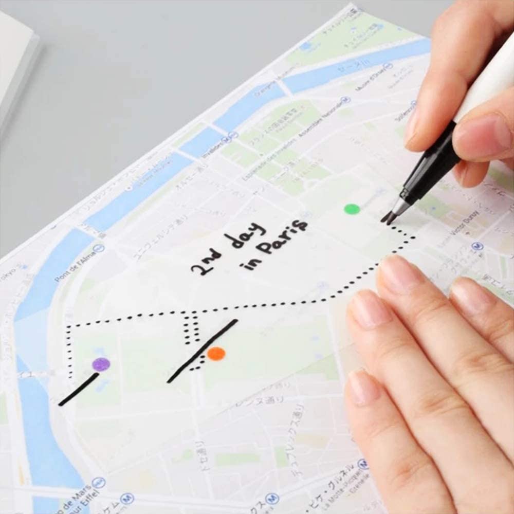 50Pcs Transparent Sticky Notebook Waterproof PET Memo Pad for Student Office Stationery Simple Tear Memo Pads Note Book Notepad