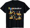 Eggscavator Easter Egg Hunt Construction Trucks Toddler Boys Gift Unisex T-Shirt