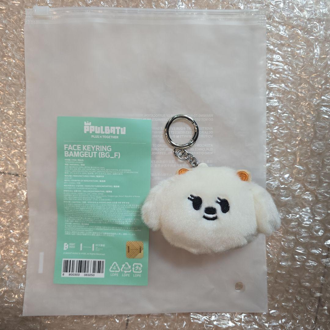 

[USED] ppulbatu Purubatu Bamguk Beomgyu Face Key Ring