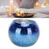 T Light Holder Warm Romantic Glass Attractive Decorative Handcrafted Textures Table Centerpiece Decor