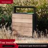 Stainless Steel Outdoor Trash Can for Parks and Commercial Areas