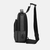 Men Small Backpack Chest Pack Shoulder Bag with USB Charging Port Travel Male Waterproof Nylon Sling Messenger Cross Body Bags