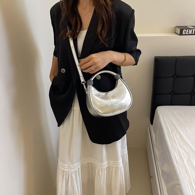 Niche temperament portable small bag women's bag new trendy fashion shoulder bag crossbody dumpling bag