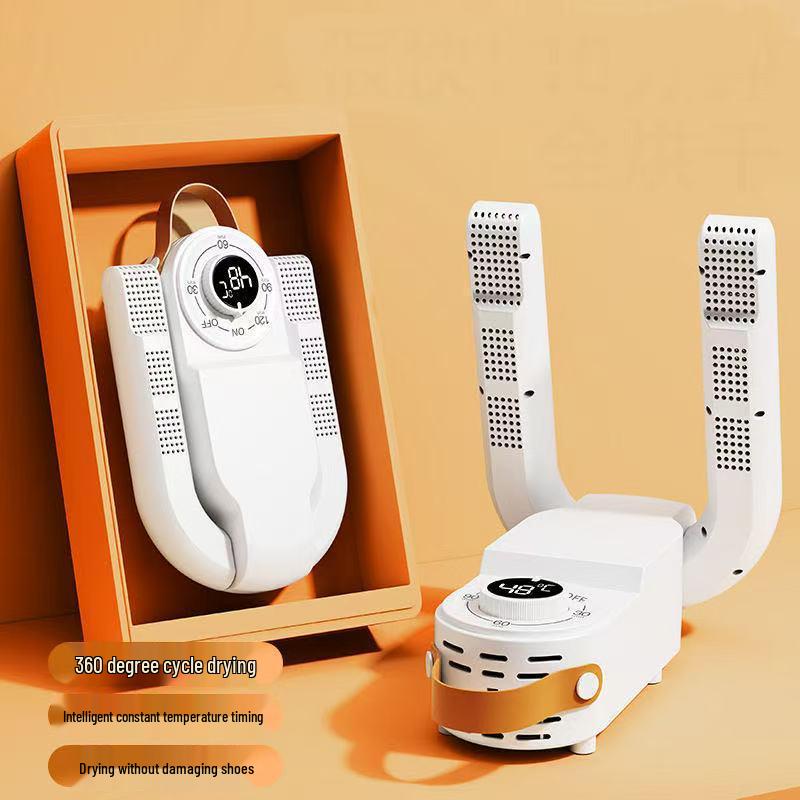 Folding Multi-Functional Retractable Shoe Dryer & Timer