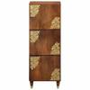 Highboard with Shelf Brown 40 x 33 x 110 cm Solid Wood Mango