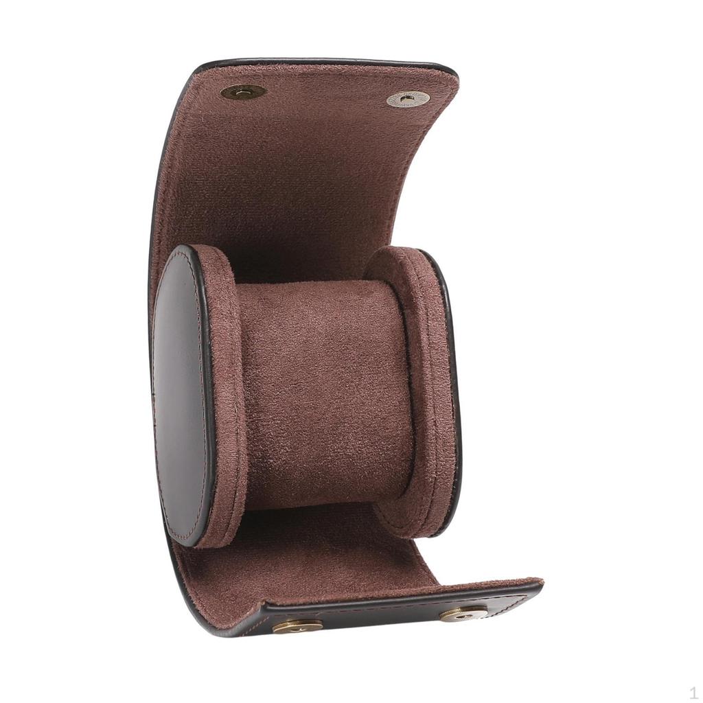 Watch Roll Travel Case Display Container Portable Multifunctional Protection Holder for Gift