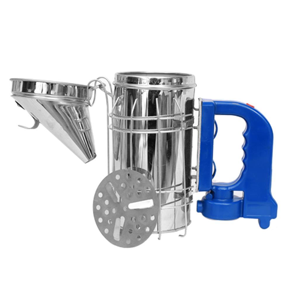 Stainless Steel Electric Bee Smoke Transmitter Kit Electric Beekeeping Tool Apiculture Beekeeping Tool