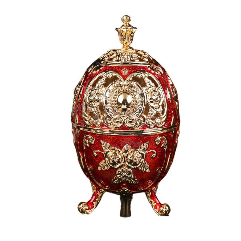 Metal Craft Flowers Incense Holder Heat-resistant Unique European-style Incense Stove Vintage Incense Holder Bedroom