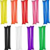 24pcs Inflatable Cheerstick Toy Cheer Up Sticks Balloon Stick Clapper Cheering Stick Noise Maker Balloon Concert Party Gift