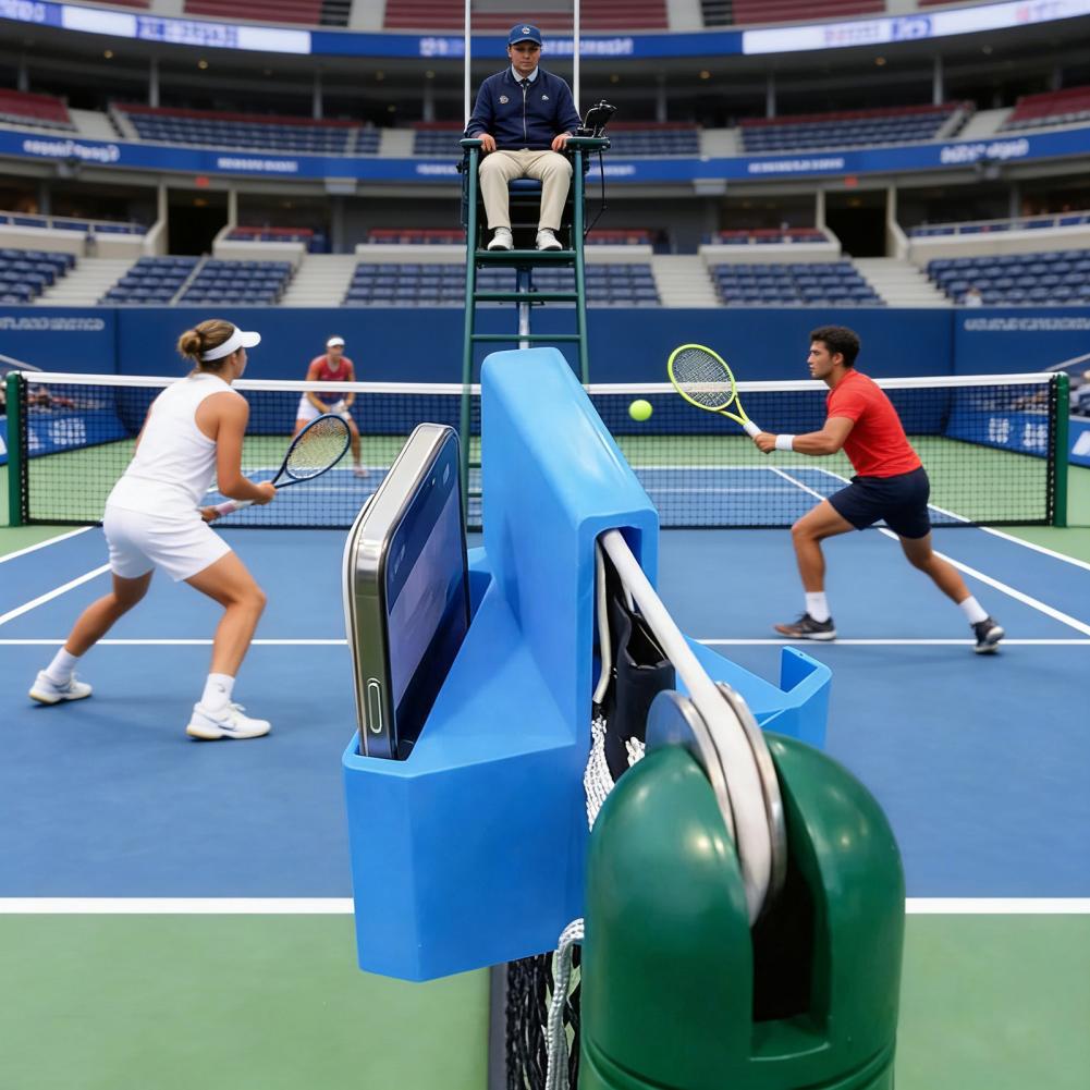 Hanging Tennis Camera Bracket Lightweight And Durable Space Saving Convenient For Shooting Easy To Install Training Accessories