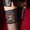Spring and Autumn Knee Socks for Tall Women, Long Tube Socks, Thigh High Socks, Lace Non-Slip Over-the-Knee Socks