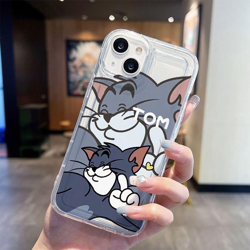 Cute cartoon bubbles are suitable for iPhone14promax mobile phone case, Apple 15 air cushion protective case, anti-drop new model.