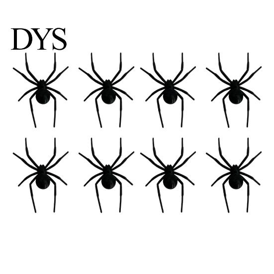 Office Cabinet Spider Decor 1/4/8Pcs 3D Refrigerator Magnet for Halloween, Scary Fake Magnetic Decoration, Halloween Prank Props, Party Favors Toy