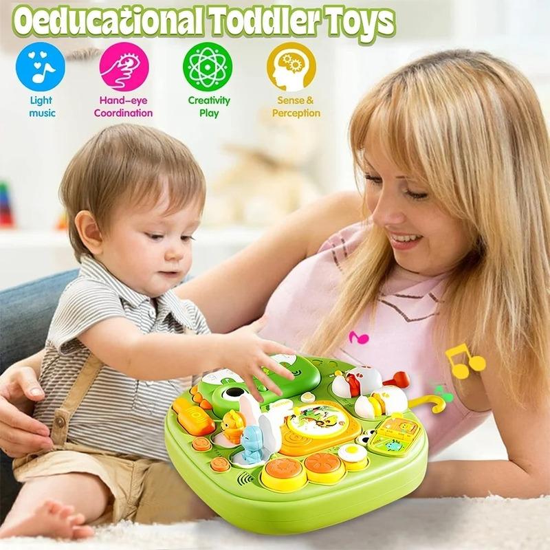 Multifunctional Learning Table: Educational Toy with Games & Music for Kids' Early Skill & Cognitive Development