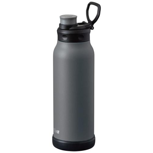 Atlas Activa 1 Liter Water Bottle, Direct Drink, Vacuum Insulated, Sports Bottle, Lightweight, Large Capacity, Portable, with Handle, Gray, ADHB-1000G