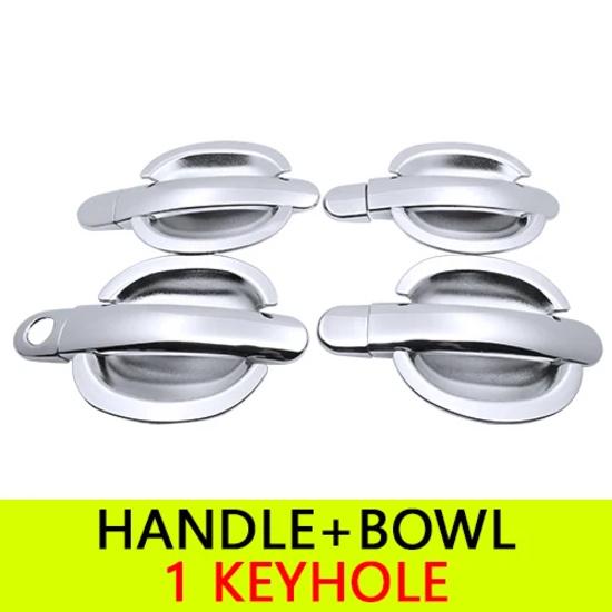 For VW Tiguan Chrome Door Handles Covers 2007-2016 Volkswagen Car Accessories Stickers Car Styling MK1 2009 2010 2012 2014 2015