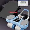 Smart Automatic Rebound 4-Wheel Ab Wheel