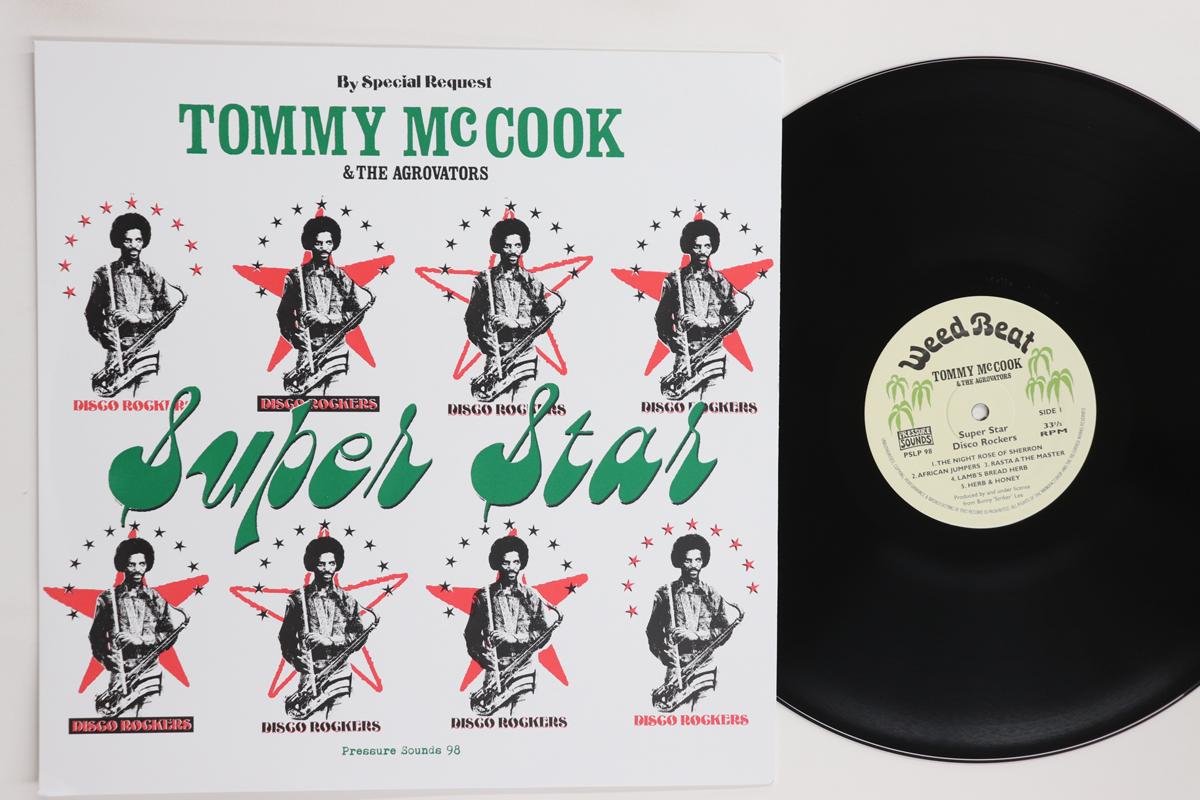 

LP Record TOMMY MCCOOK THE AGROVATORS Super Star Disco Rockers PSLP98 PRESSURE SOUNDS 2018 UK Reggae Ska Dub Used