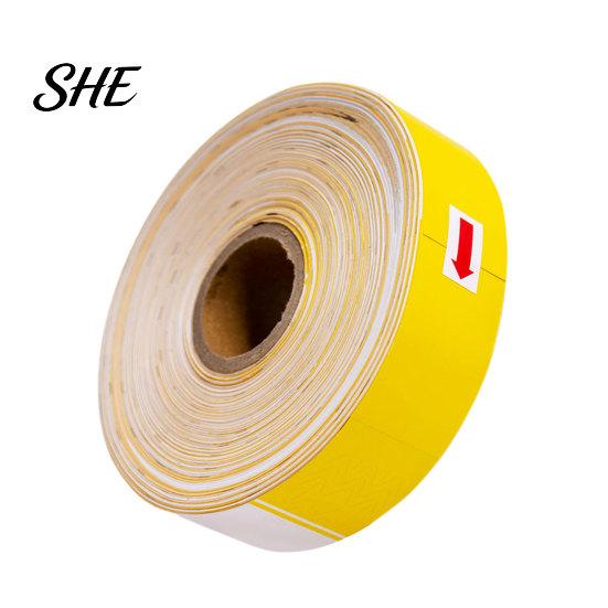 Color Coded Wristbands 200 Pcs Paper for Events, Barcode Print Self-Adhesive QR Code Printable Wristband, Thermal Sensitive Disposable DIY Bracelet