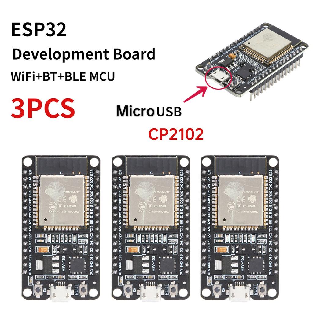ESP32 -32 Development Board TYPE-C CH340C/ USB CP2102 WiFi+Bluetooth Ultra-Low Power Consumption Dual Core Wireless Module