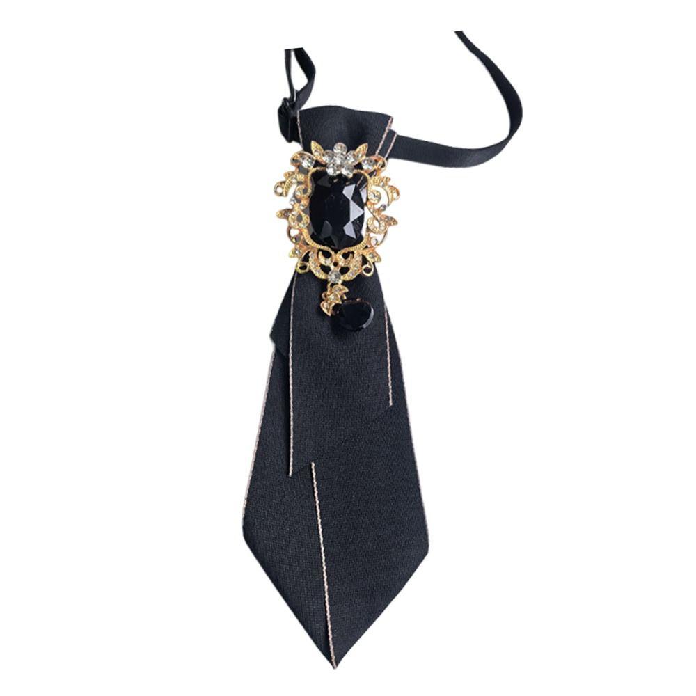 Handmade Women's Tie Diamonds Shirt Accessories Fashion Necktie  Party