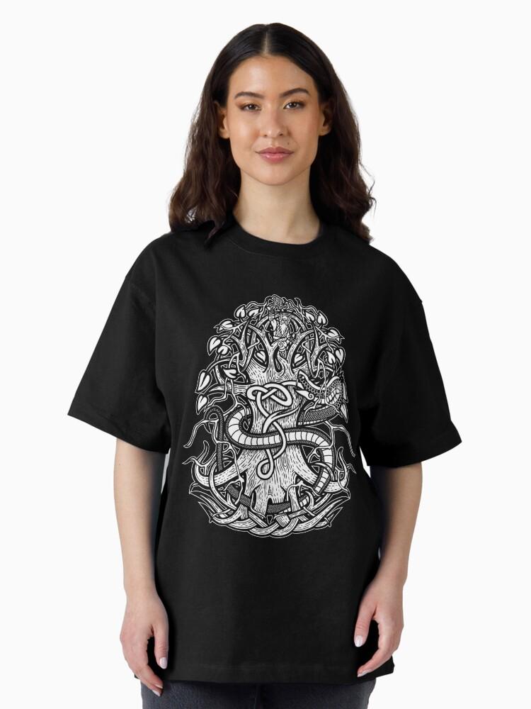 Jormungand Yggdrasil Ragnarok Oversized Unisex T-Shirt
