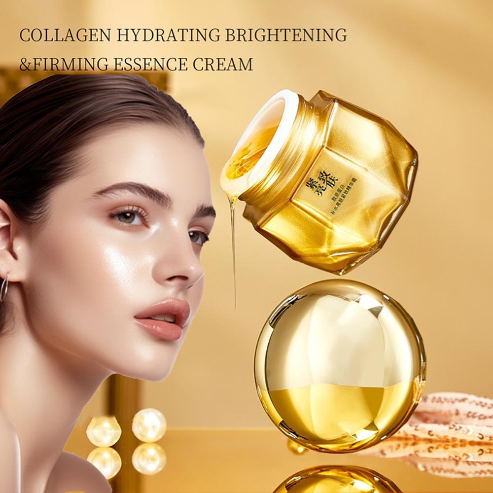 Collagen Nourishing Face Cream Moisturizing Deep Hydration Facial Contour Improve Dry Brightening