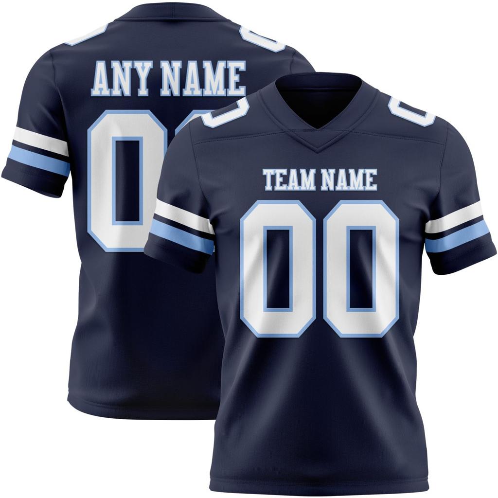 Custom Football for Men Women Youth - Personalized Sports Uniform