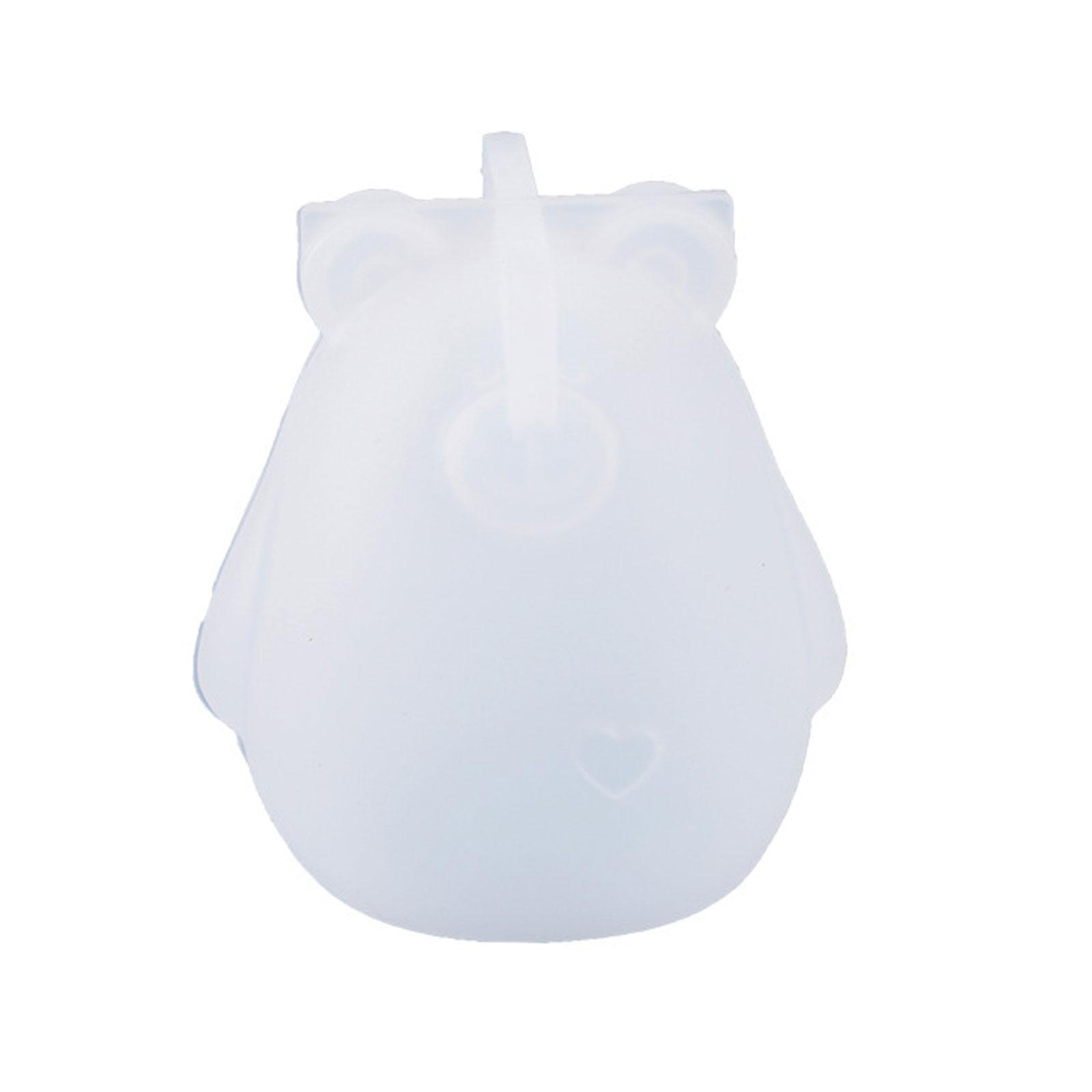 

Художественные подвески ручной работы DIY УФ-смолы формы 3D животные украшения силиконовые формы птицы медведь настольные украшения литейные формы 3