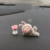Labu Car Decoration 2025 New Internet Celebrity Interior Accessories Cute Cloth Doll Labu Car Plush Doll