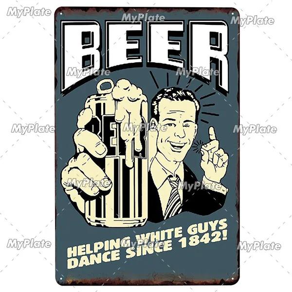 KALTEN BIER Metall Zeichen Vintage Plaque Alkohol Zinn Zeichen Platte Wand-dekor Für Bar Club Mann Cave Kunst Malerei  geschenk