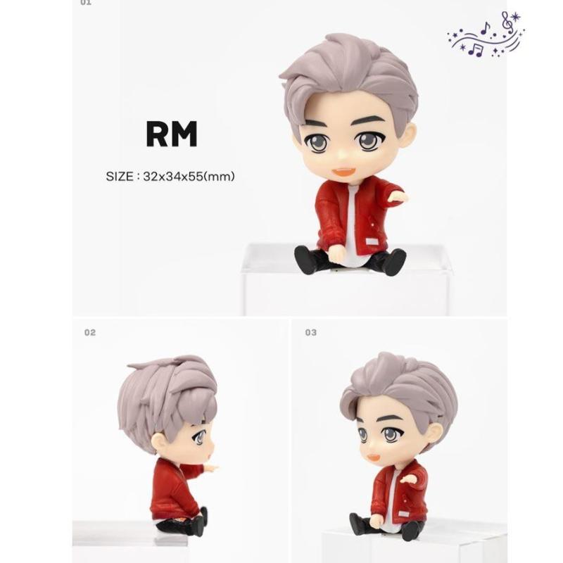 Набор фигурок BTS TinyTAN для монитора – 7 персонажей RM