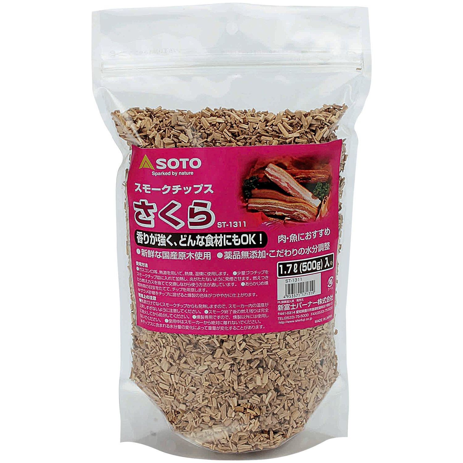 

Копченые чипсы SOTO Сакура 500 г ST-1311